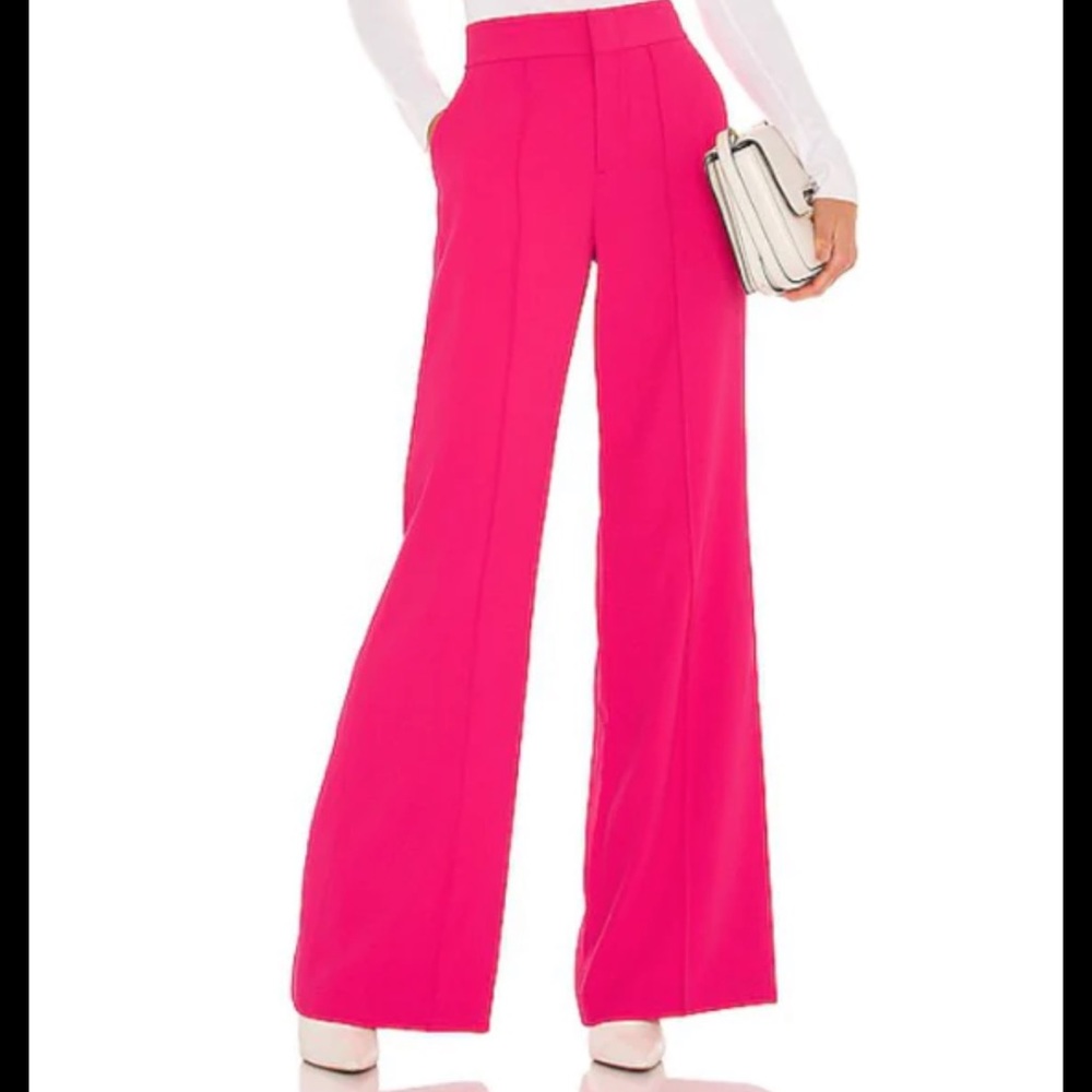 Alice and Olivia Dylan wide leg pants